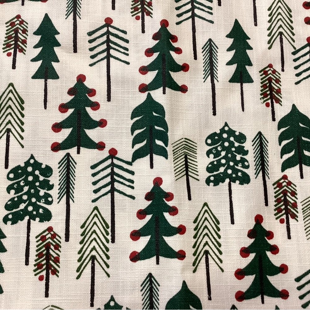 Crate & Barrel 4pc Jingle Christmas Tree Placemat Set New - Picture 4 of 5